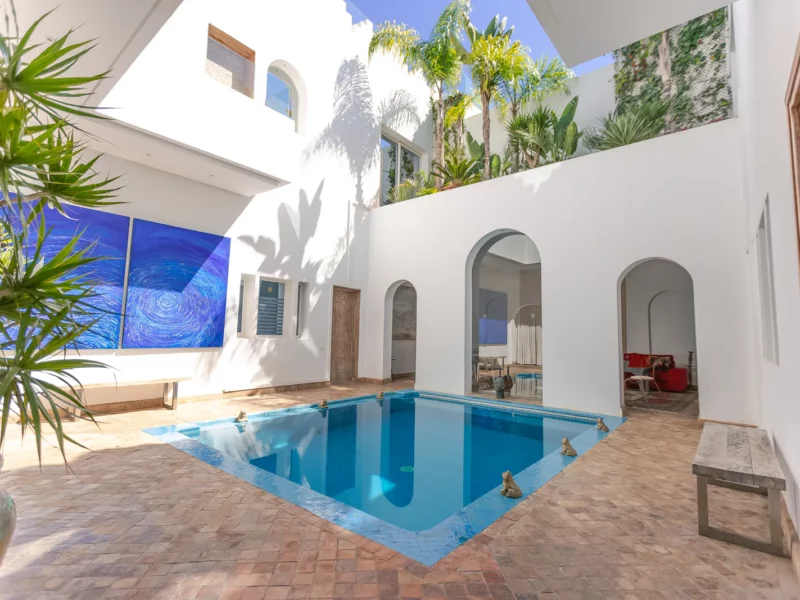 [À REMPLACER] Villa contemporaine avec piscine — Palmeraie — photo 4